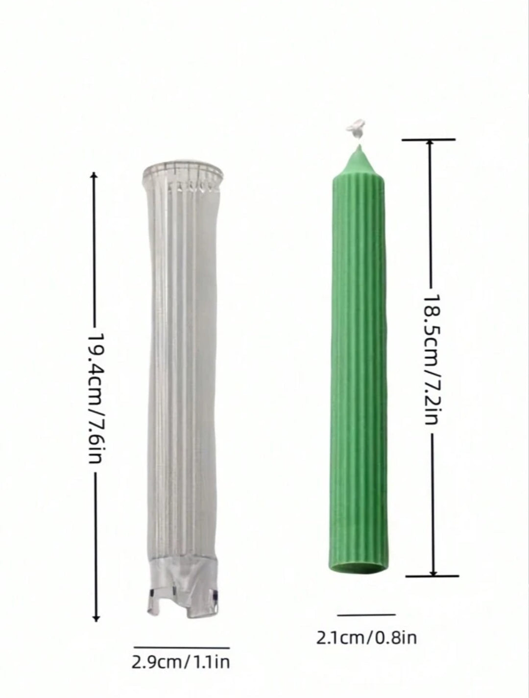 Πλαστικό καλούπι κύλινδρος